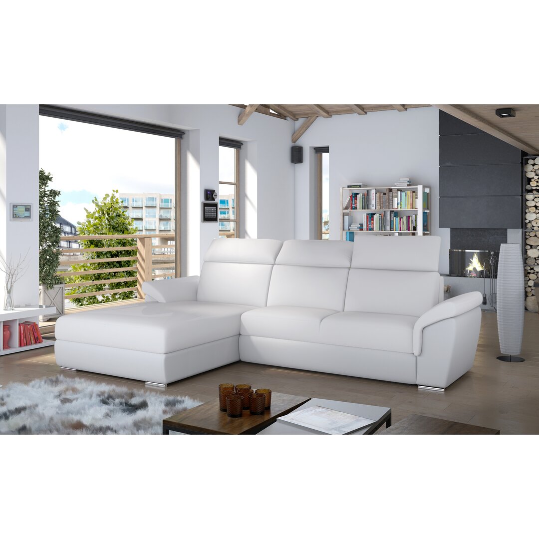 Ecksofa Gilcrease mit Bettfunktion