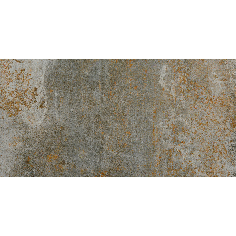 Common Core 12" x 24" Porcelain Metal Look Wall & Floor Tile, Pewter