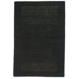 Canvello Hand Made Modern All Over Indo Gabbeh Rug - 4'0'' X 6'0''