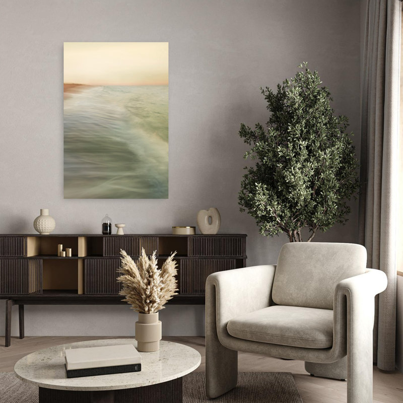 Golden Hour Beach by Karin - Wrapped Canvas Print, 91.44 cm H x 60.96 cm W