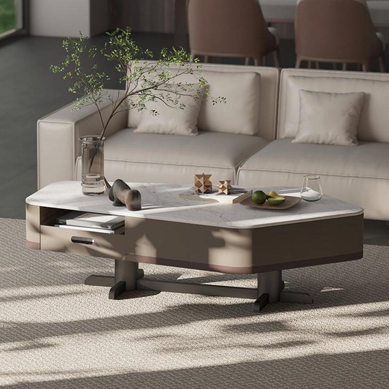 Table basse Nordic Light, Gray / Black