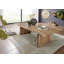 Pure Acacia Solid Wood Frame Coffee Table-47567399-47567400