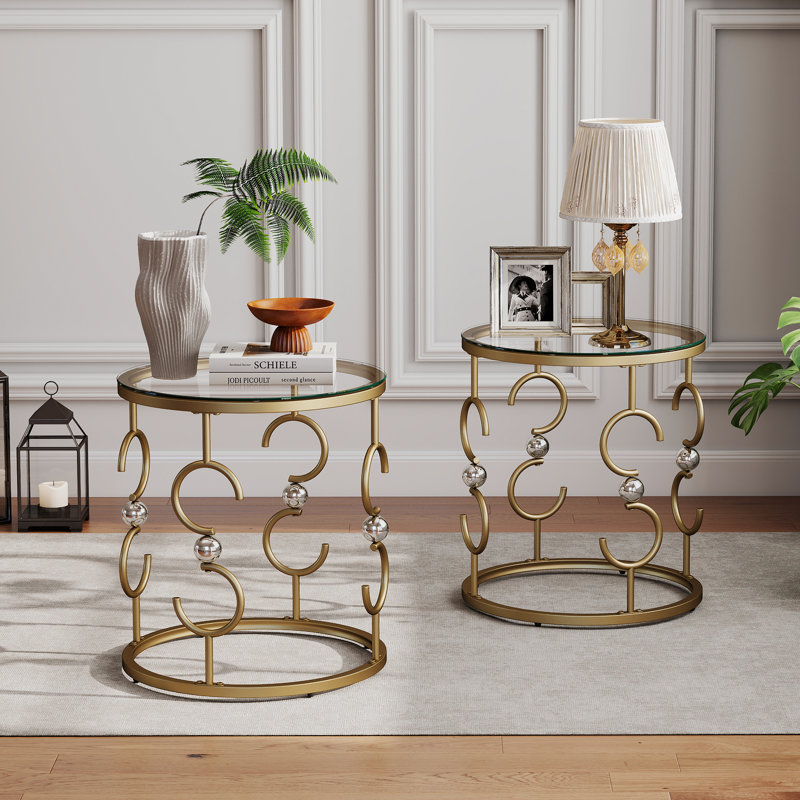 Side Table with Storage