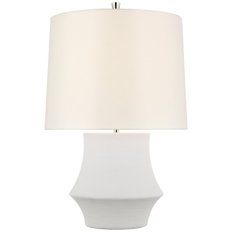 Lakmos Table Lamp, Plaster White