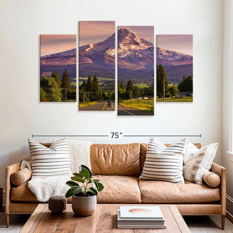 Alvord Road To Mount Hood, H 42 po x l 68 po