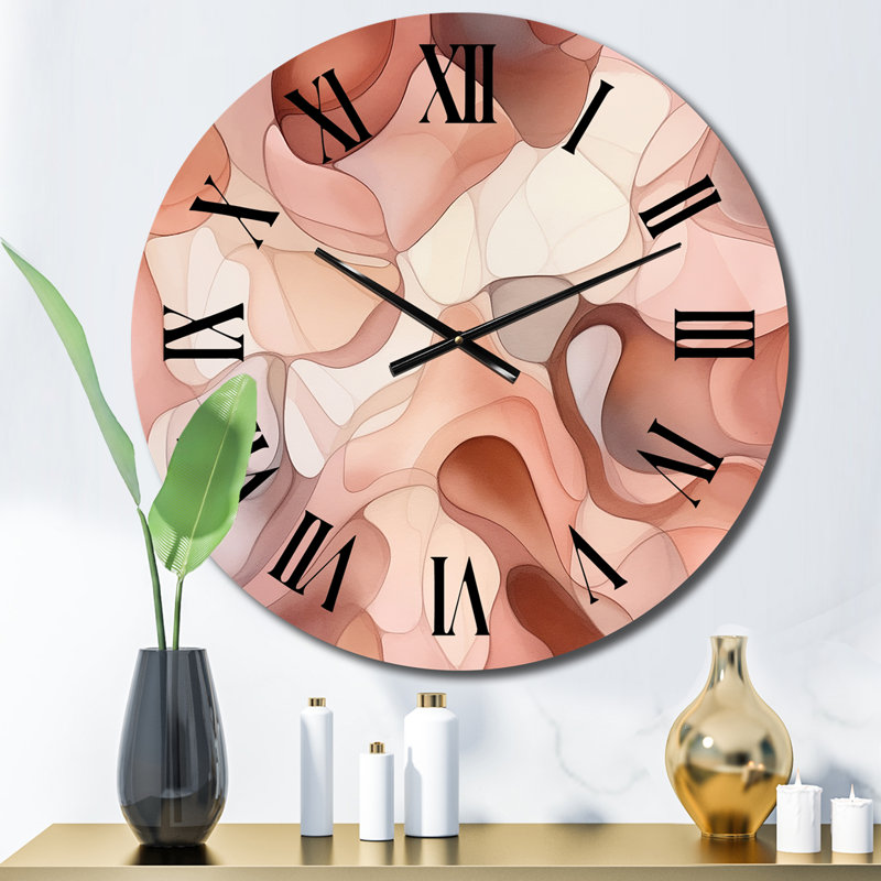 Horloge murale Nutshell Abstractions, Petit