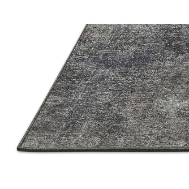 Wool Abstract Indoor Rug, Rectangle 4' x 6'