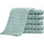 Ensemble de débarbouillettes en coton turc 6 pièces Fralick 13 po x 13 po-1437654358