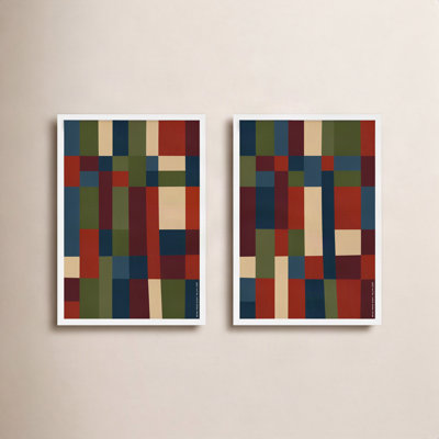 Fragmented Spectrum 2-Piece Print Set