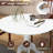 Cliftina Round Solid Wood Dining Table-844553326-844553325