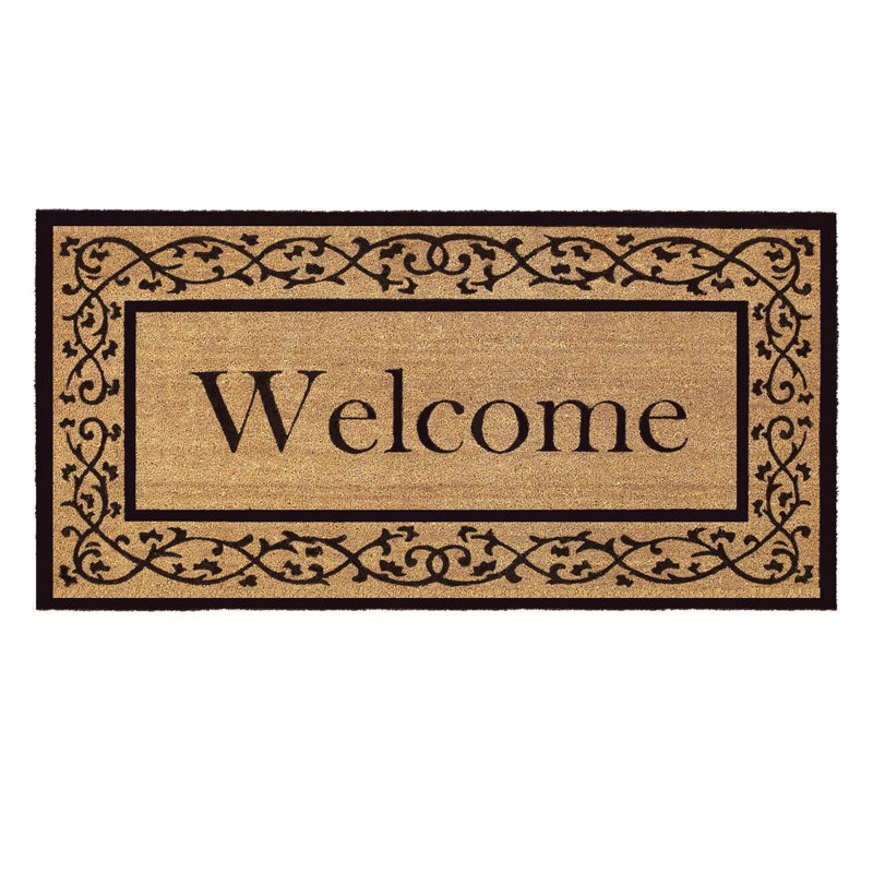 Tapis d'entrée antidérapant d'extérieur Stembridge, Rectangle 3 pi x 6 pi