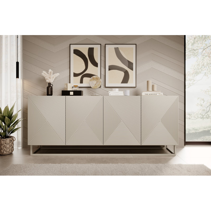 Mehrunisha 200cm Sideboard, Cashmere