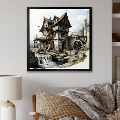 " Drawing Of A Mills Fairytale I "