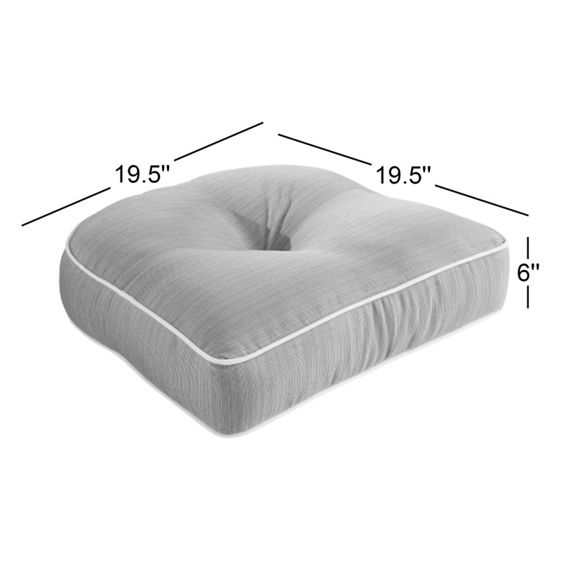 Coussin de siège pour l'extérieur Imauri, Orange coucher de soleil