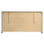Commode 6 tiroirs ultrabrillante