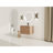 28'' Bathroom Vanity, White Ceramic Sink, 45° Hidden Handles, 3 Hinges, And Plywood For Vanity With 1 Door, Scratch & Water--760263268