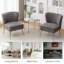 Chaise d'appoint rembourrée Larkyn - ensemble de 2-205702046