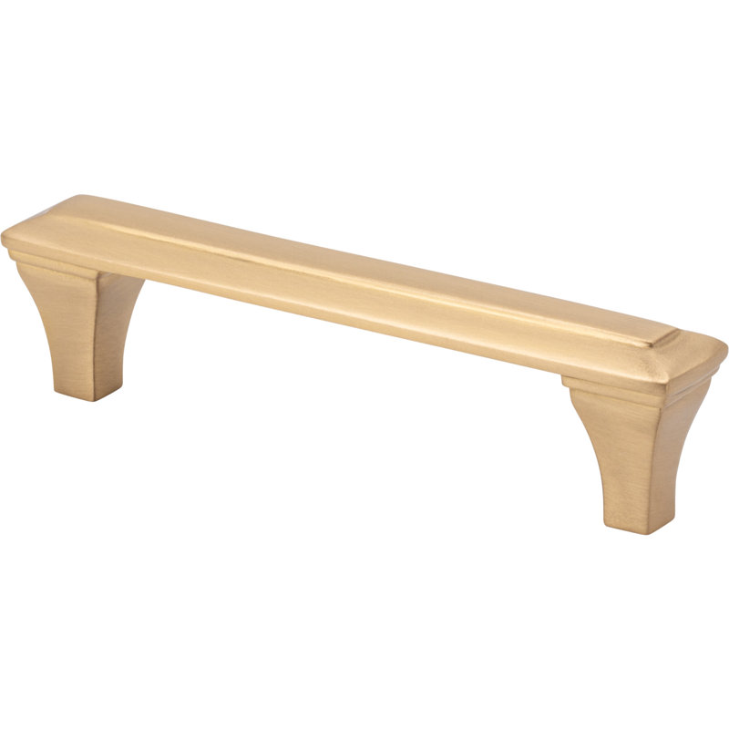 Alston 3 3/4" Center to Center Bar Pull, Satin Brass