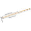 Main courante H 78,74 po x l 1,96 po x P 1,96 po