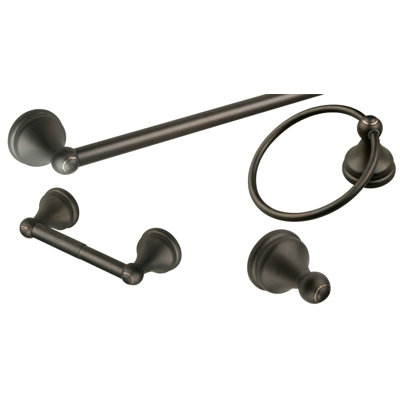 Allante 4 Piece Bathroom Hardware Set