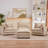  3-Seater Modular L-Shaped Chenille Sectional Sofa with Removable Ottoman - Coffee-1203852881