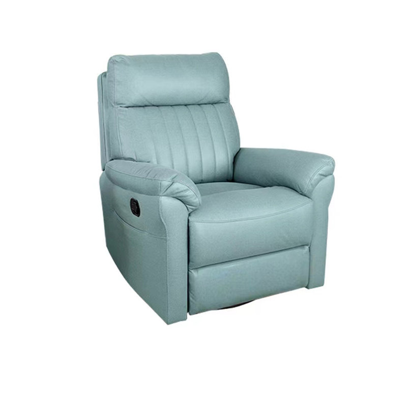 Savitz Upholstered Recliner, Teal Polyester Blend