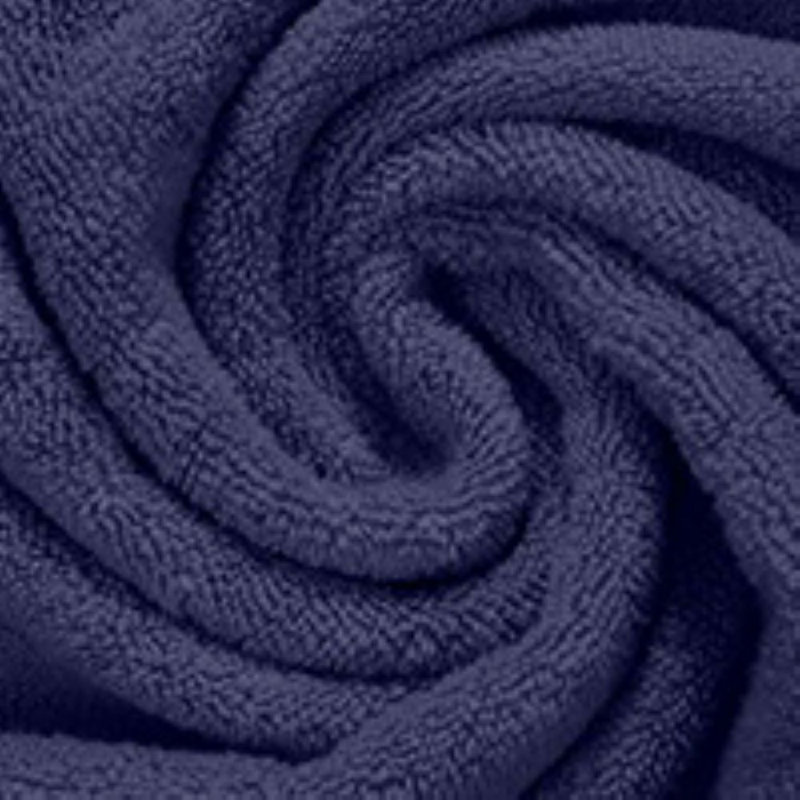 Willow 8 Pieces Towel Set – 100% Combed Cotton, Premium Quality 630 GSM, Navy, Ultra-Soft & Highly Absorbent (2 Bath, 2 Hand, 4 Wash Towels set)