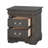 1Pc Traditional Classic Wooden 2-Drawers Nightstand-758736866