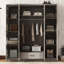 Armoire 4 portes avec 1 tiroir