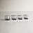 George Hammered Concave Napkin Ring Set