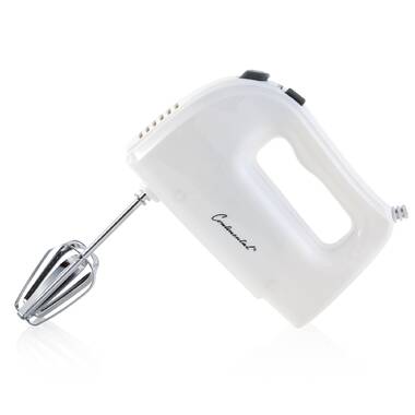 Proctor Silex 5 Speed Hand Mixer - White