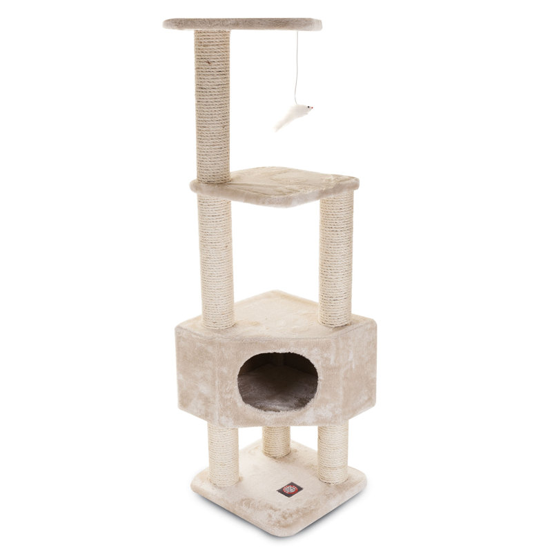 Arbre à chat 52" à fourrure casita