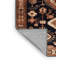 Tapis brun lavable à la machine-114075432