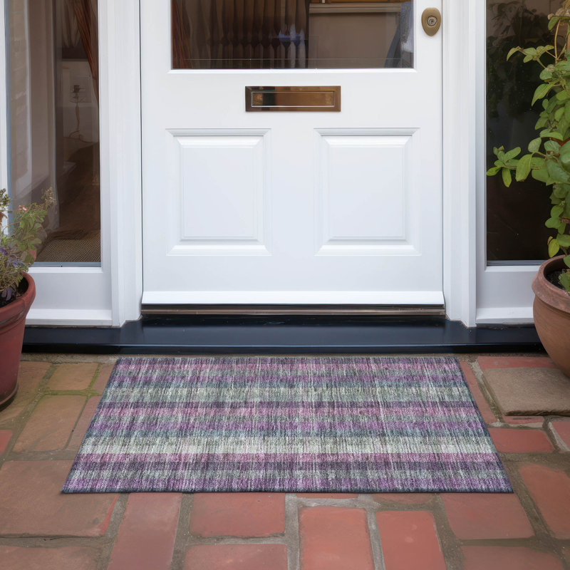  Chayden Area Rug with Non-Slip Backing, Rectangle 1'8" x 2'6"