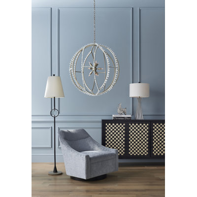 Saltwater 9 - Light Dimmable Globe Chandelier