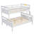 Amora Rustic Bunk Bed With Ladder And Safety Guardrail-786993678