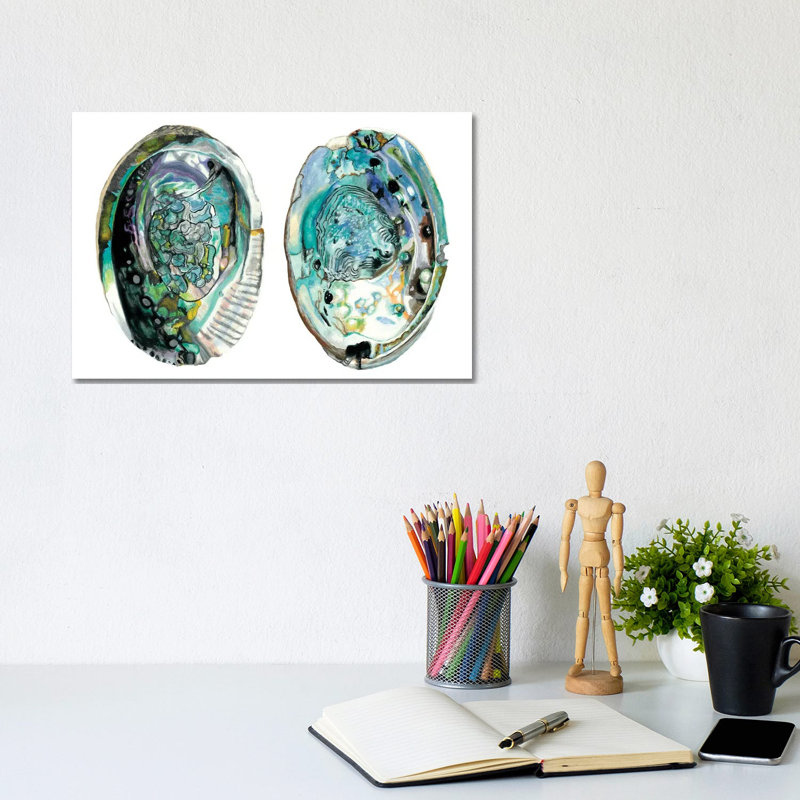 Abalone Shells I NMC215, H 8 po x l 12 po x P 0,75 po