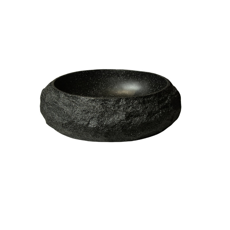 Luna 18'' Bathroom Sink, Dark Gray