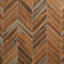 Eternal 9x20 Chevron Matte Wood Look Porcelain Mosaic Tile