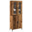 Sideboard With Wall Cabinet Wood-406592110