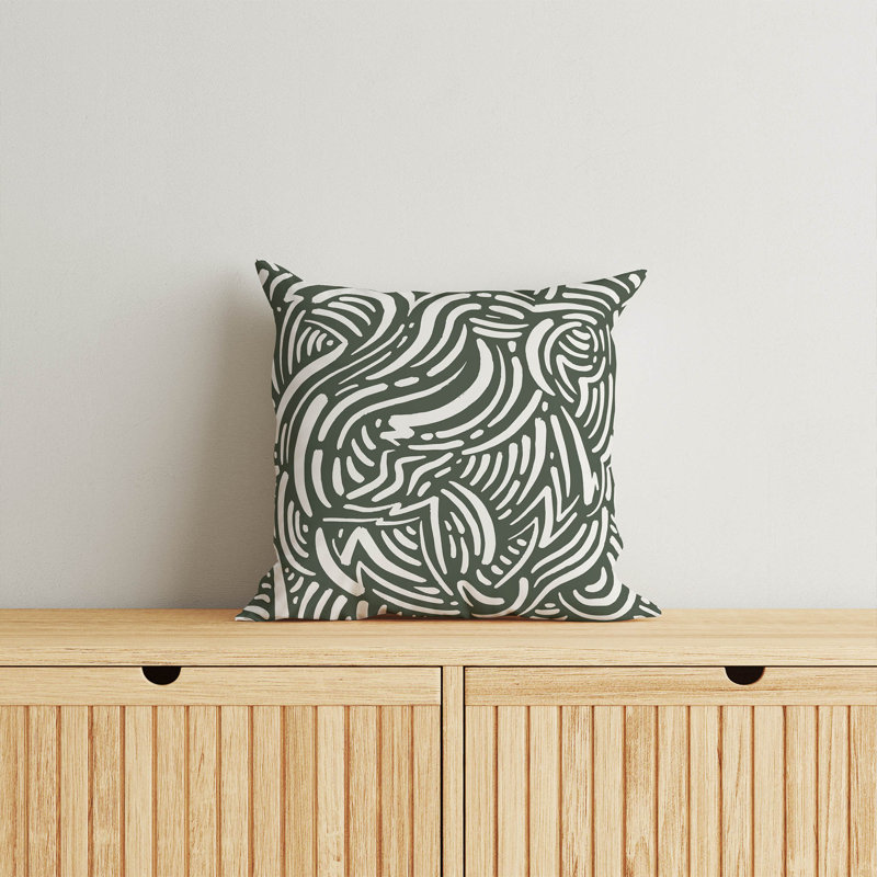 Coussin Cozy Swirl, H 20 po x l 20 po