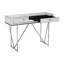 Reardon 120cm Glass Top Console Table
