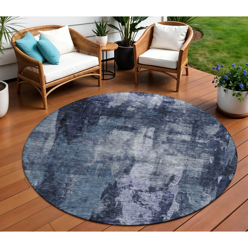 Tapis rond 8 pi