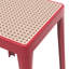 Tabouret carré en plastique empilable Dantoni-1144484270