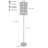 Ryshaun 62'' Steel Traditional Floor Lamp