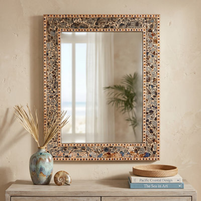 Cima Manufactured Wood, Glass Wall Mirror