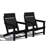 HDPE All-Weather Solid Panel Adirondack Chair-1040666705