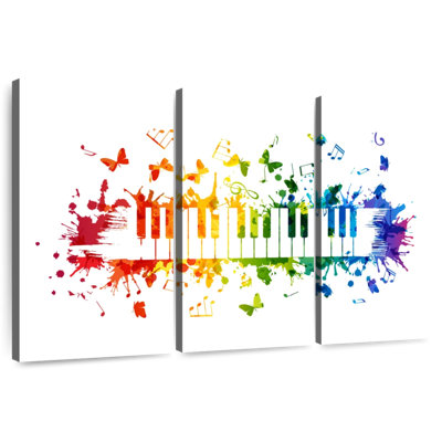 Abarca Rainbow Piano Keyboard