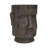 Outdoor Side Table,Easter Island Moai Statue Pedestal End Table Stool,For Home Patio Deck Sunroom Garden Balcony Yard Lawn,Light Grey Color