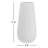 Round Stoneware Fluted Vase with Embossed Lines-1218802716
